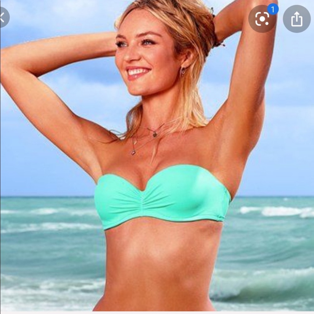 VS Teal Bandeau Top in 32 C